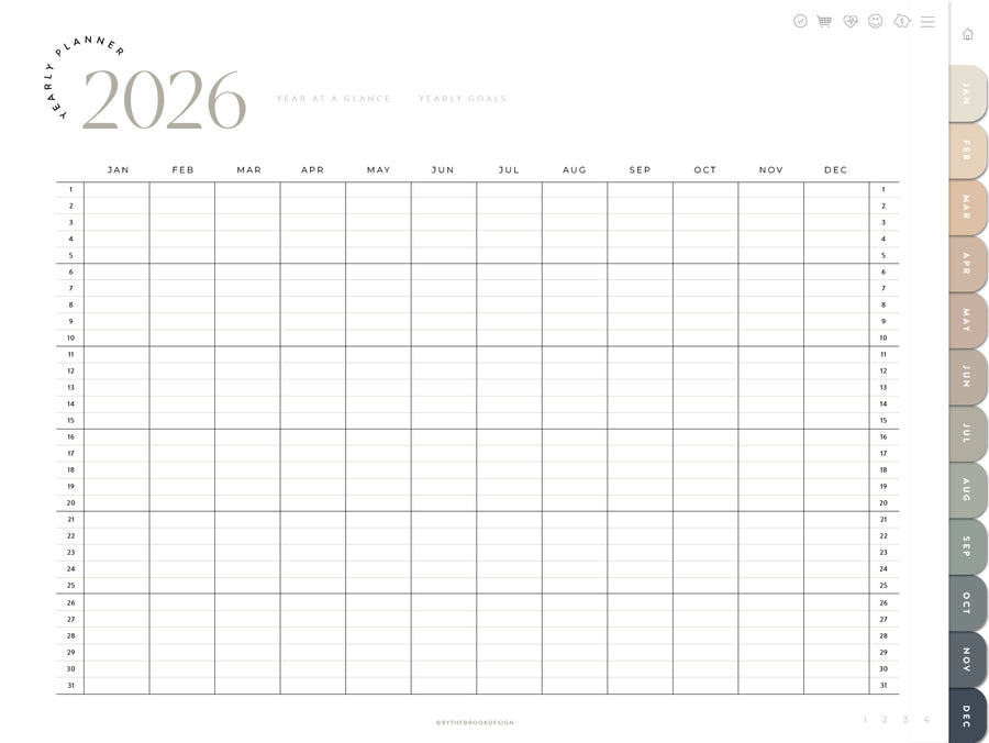Yearly Planner