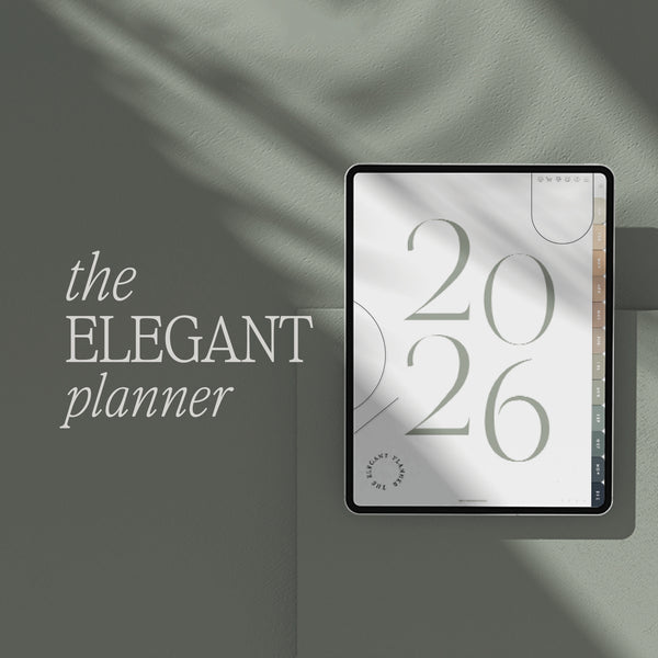 The 2026 Elegant Planner