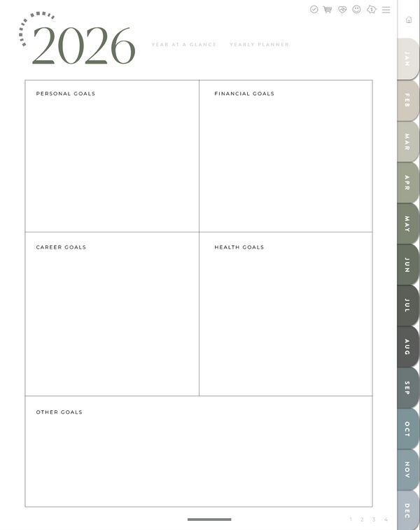 Yearly Goals