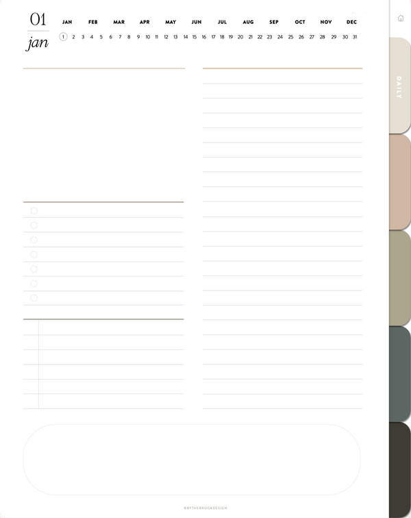 Option 3 - Sectioned