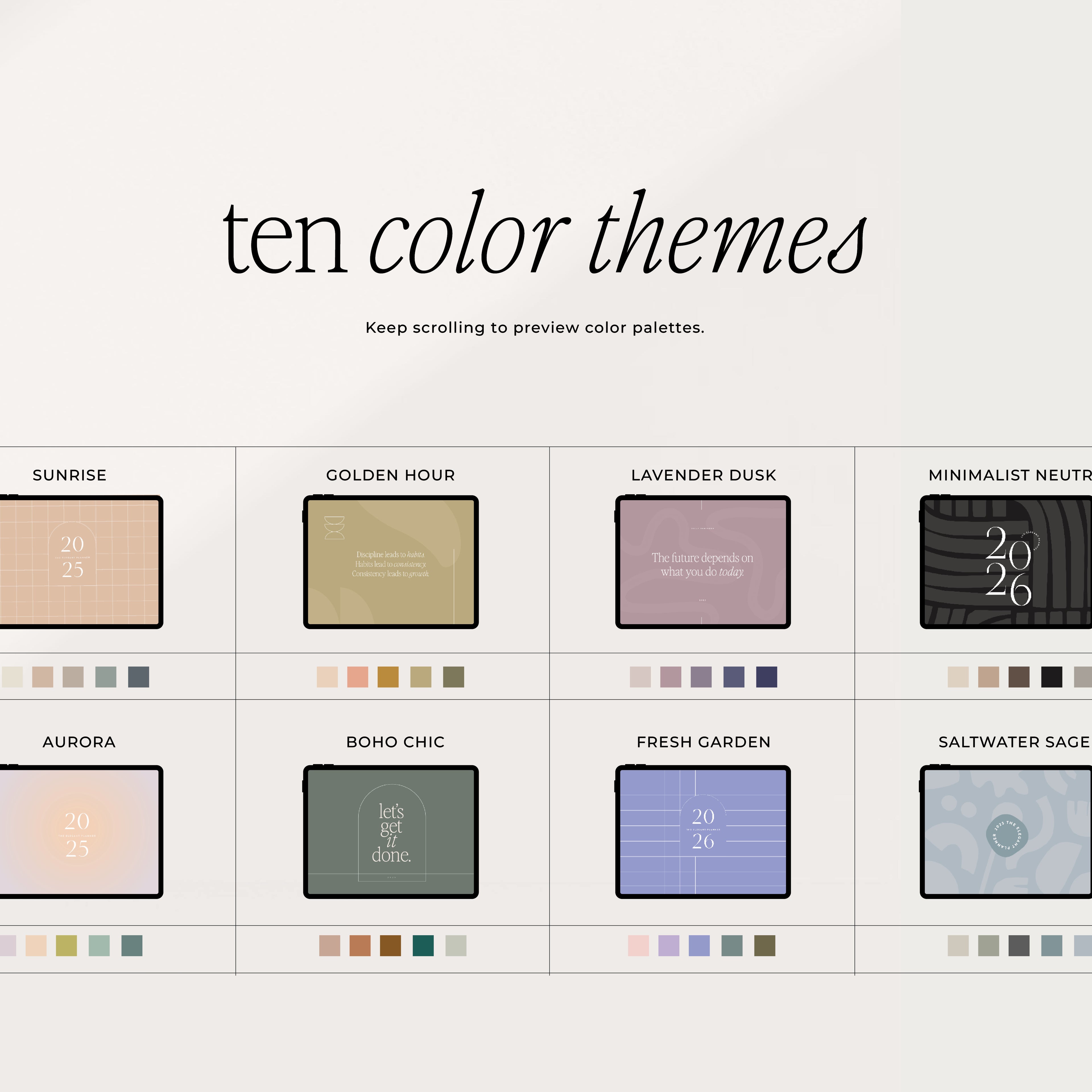 The 2026 Elegant Planner