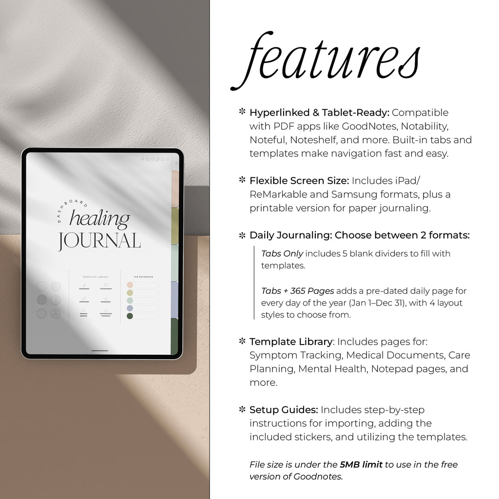 The Healing Journal