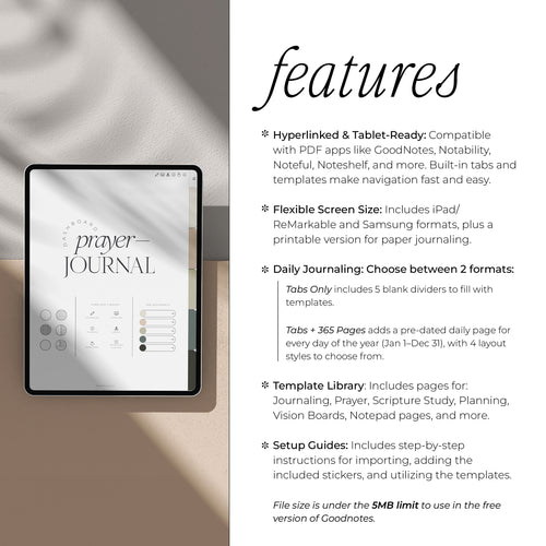 The Prayer Journal