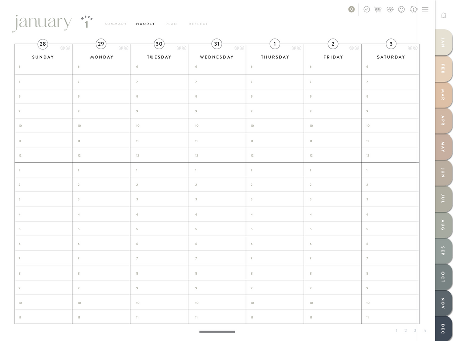 Weekly Schedule