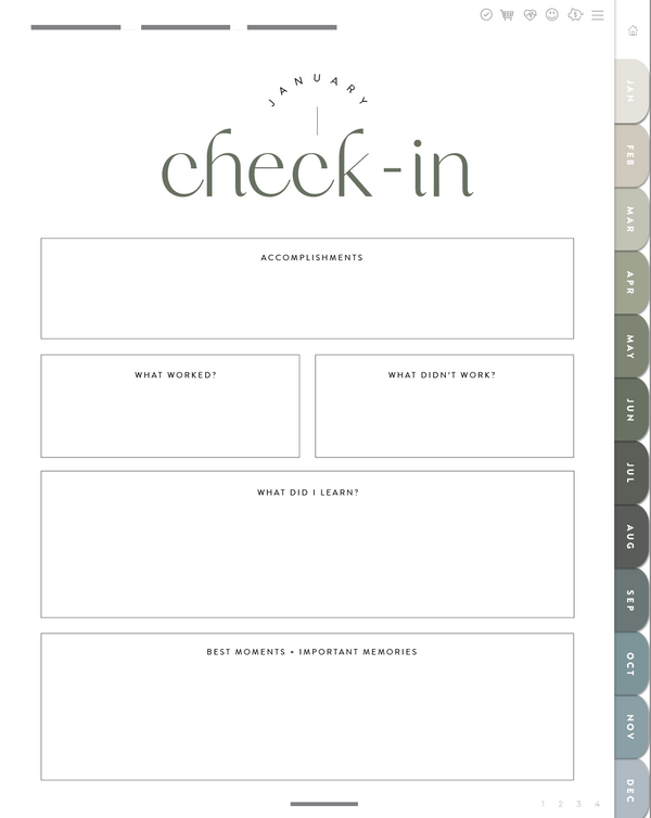 Monthly Reflect