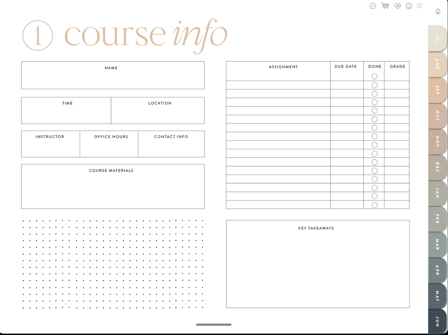 Course Info