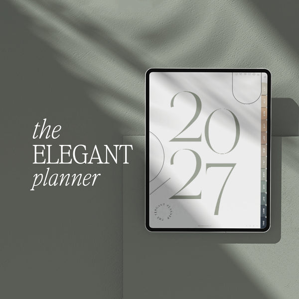 The 2027 Elegant Planner