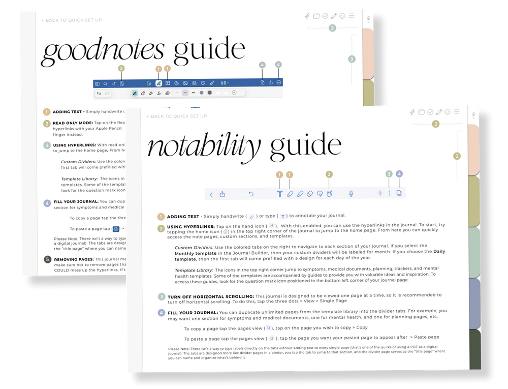 Setup Guides for iPad and Samsung Tablets